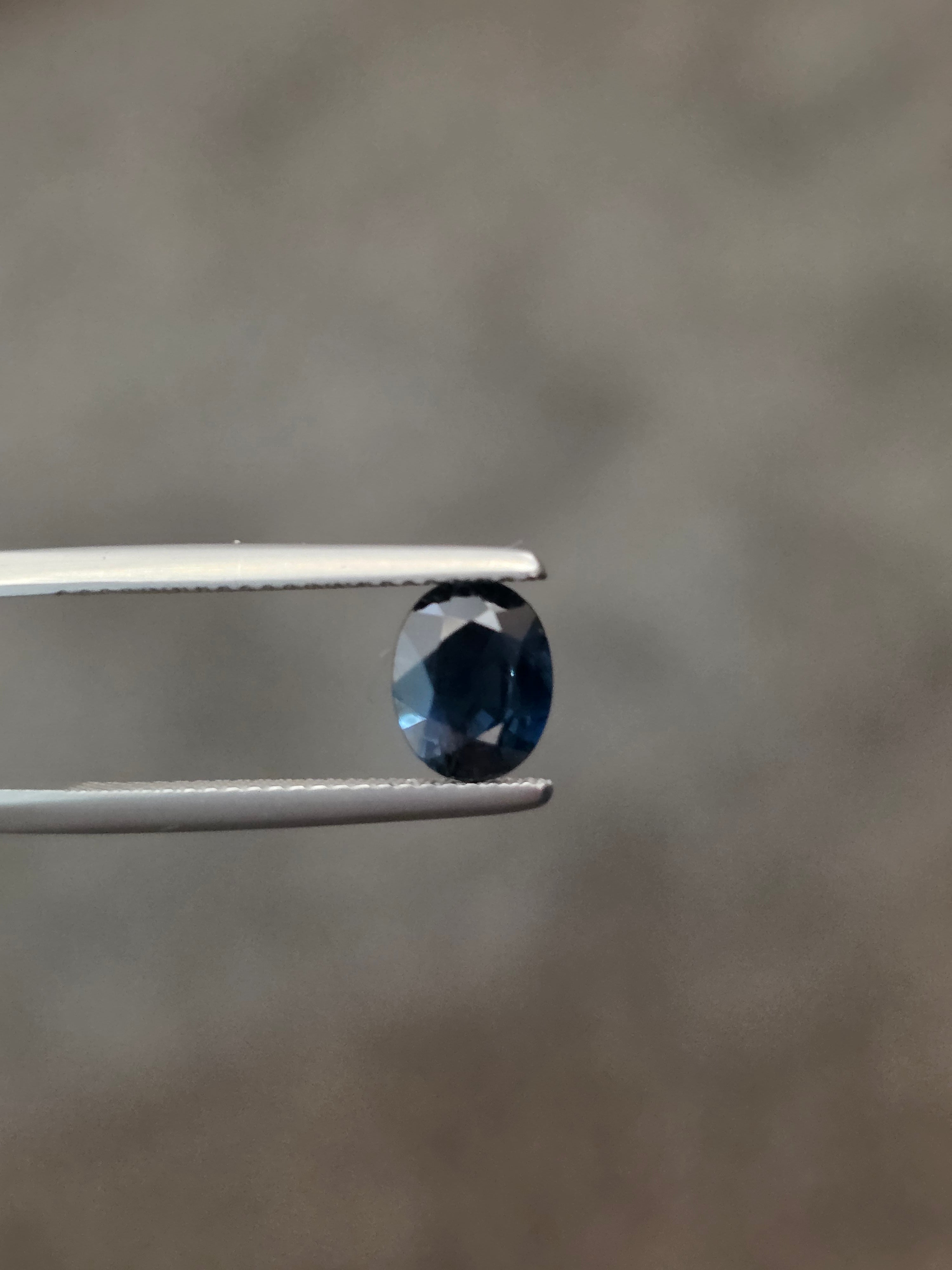 1.72ct Australian Sapphire Oval Cut Blue
