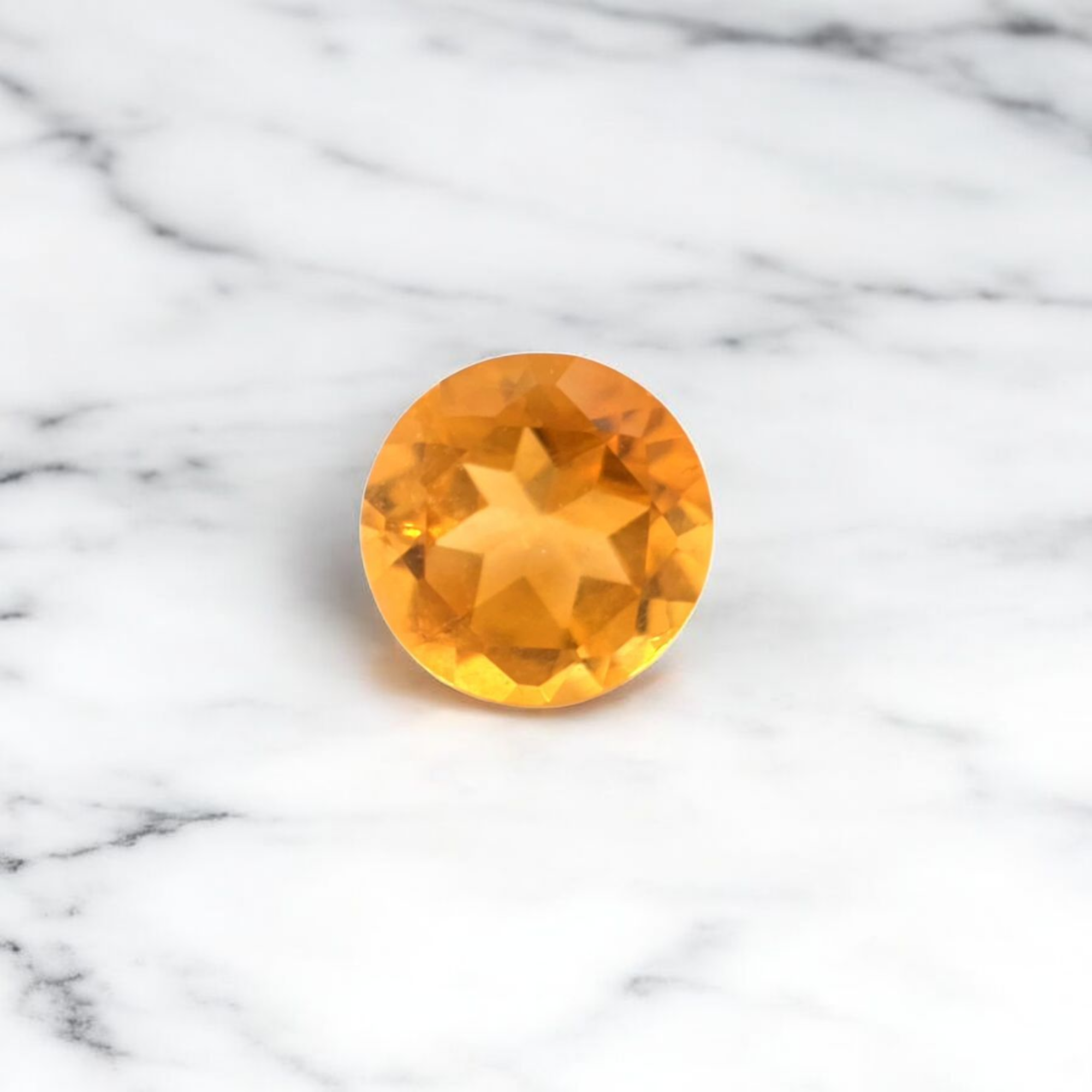Citrine Round Cut 5.5mm