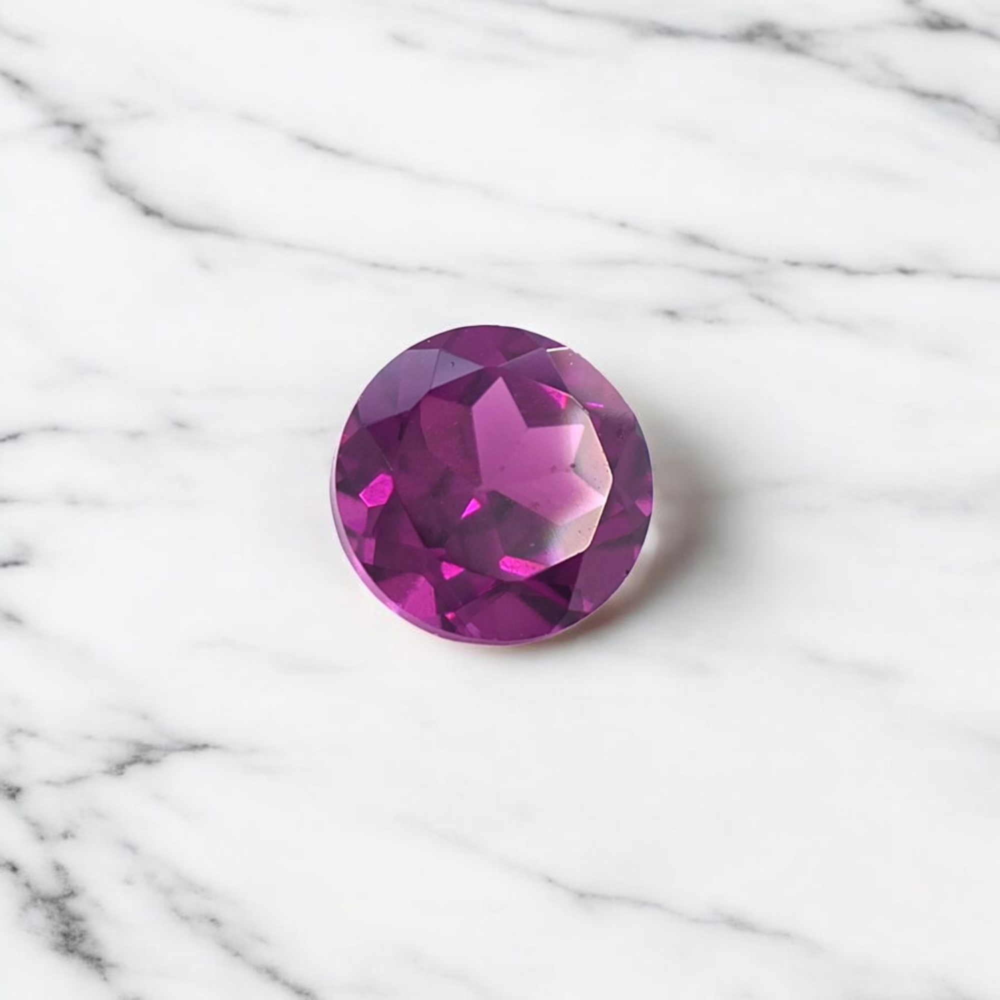 Rhodolite Garnet Round Cut 5.5mm