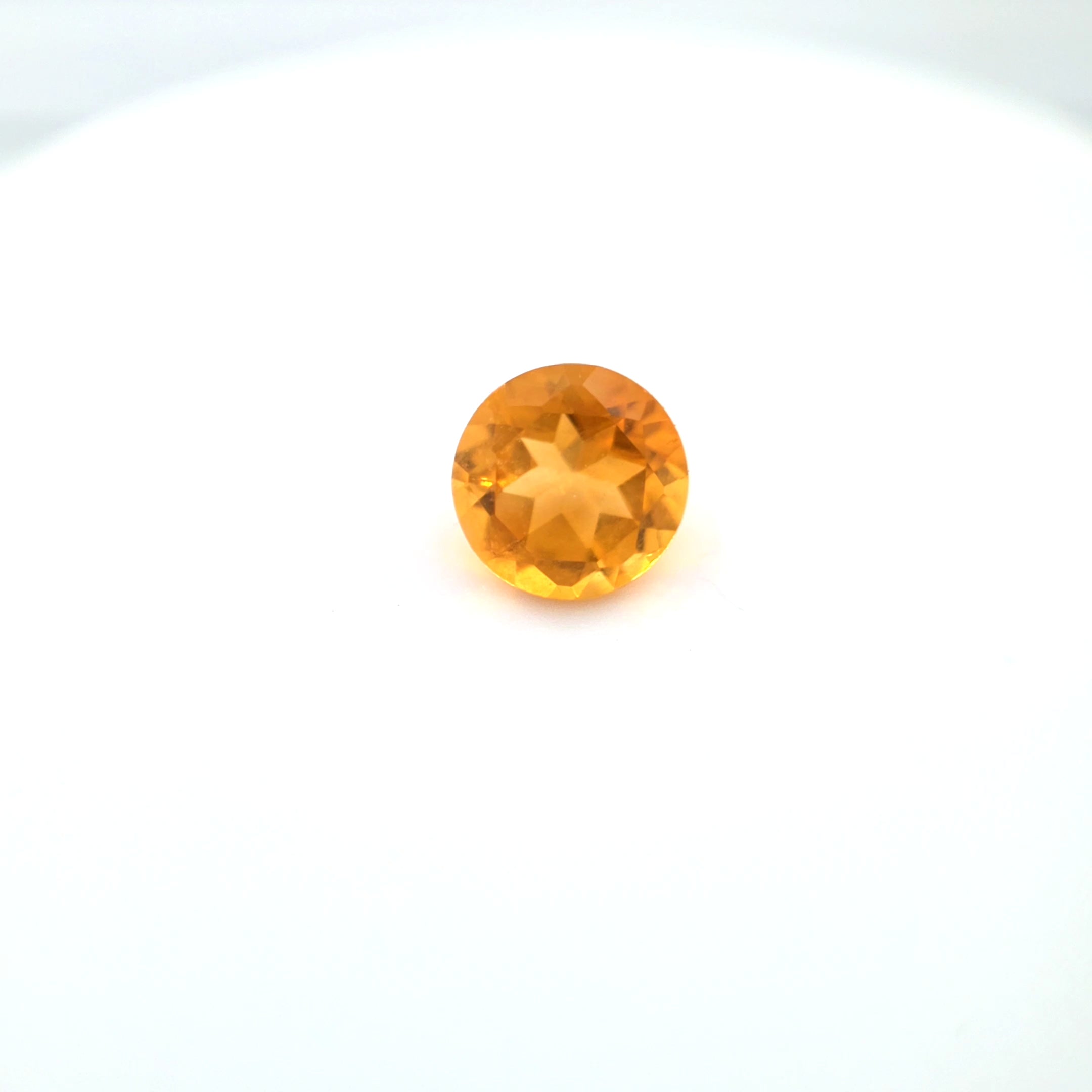 Citrine Round Cut 5.5mm