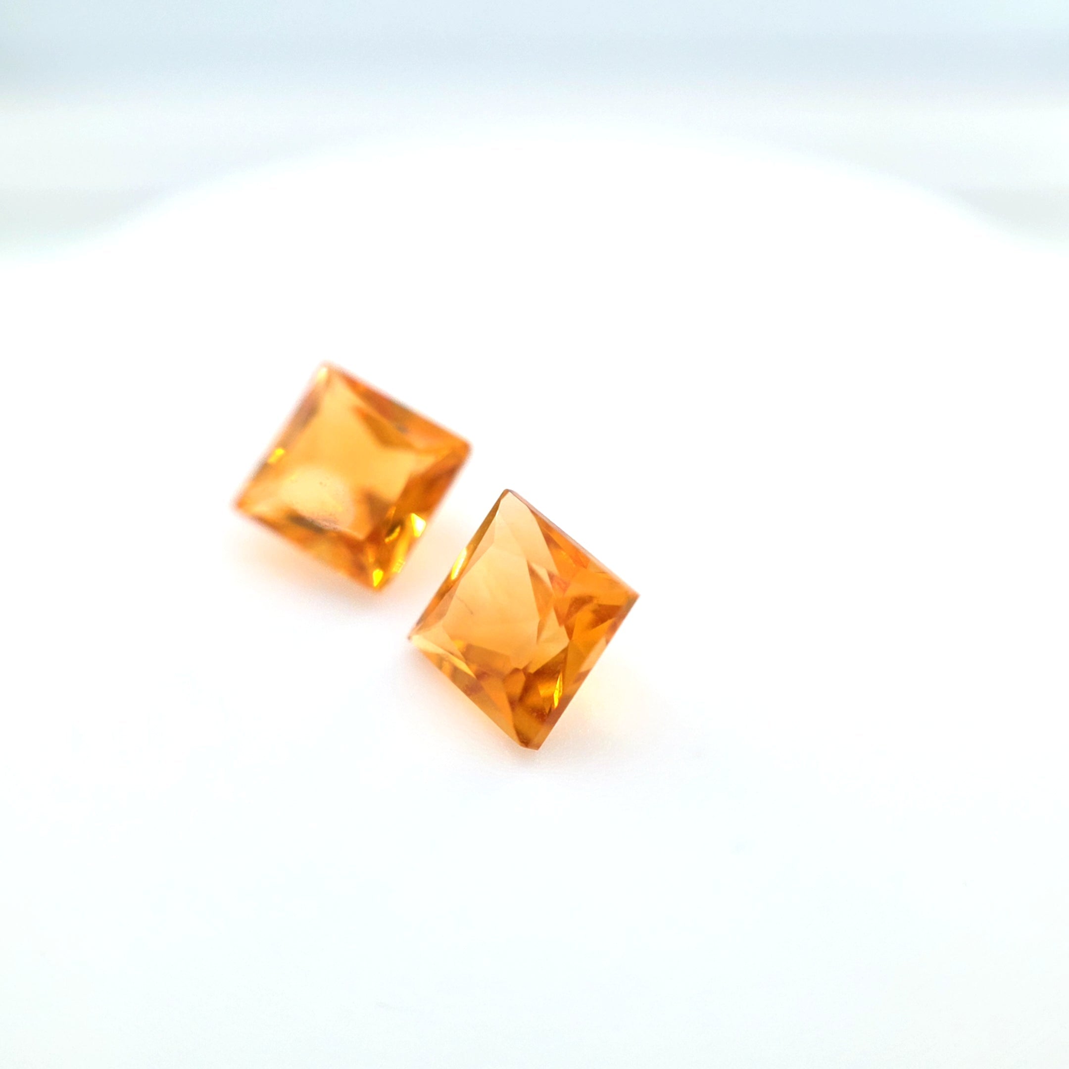 Citrine Square Cut 5.5mm