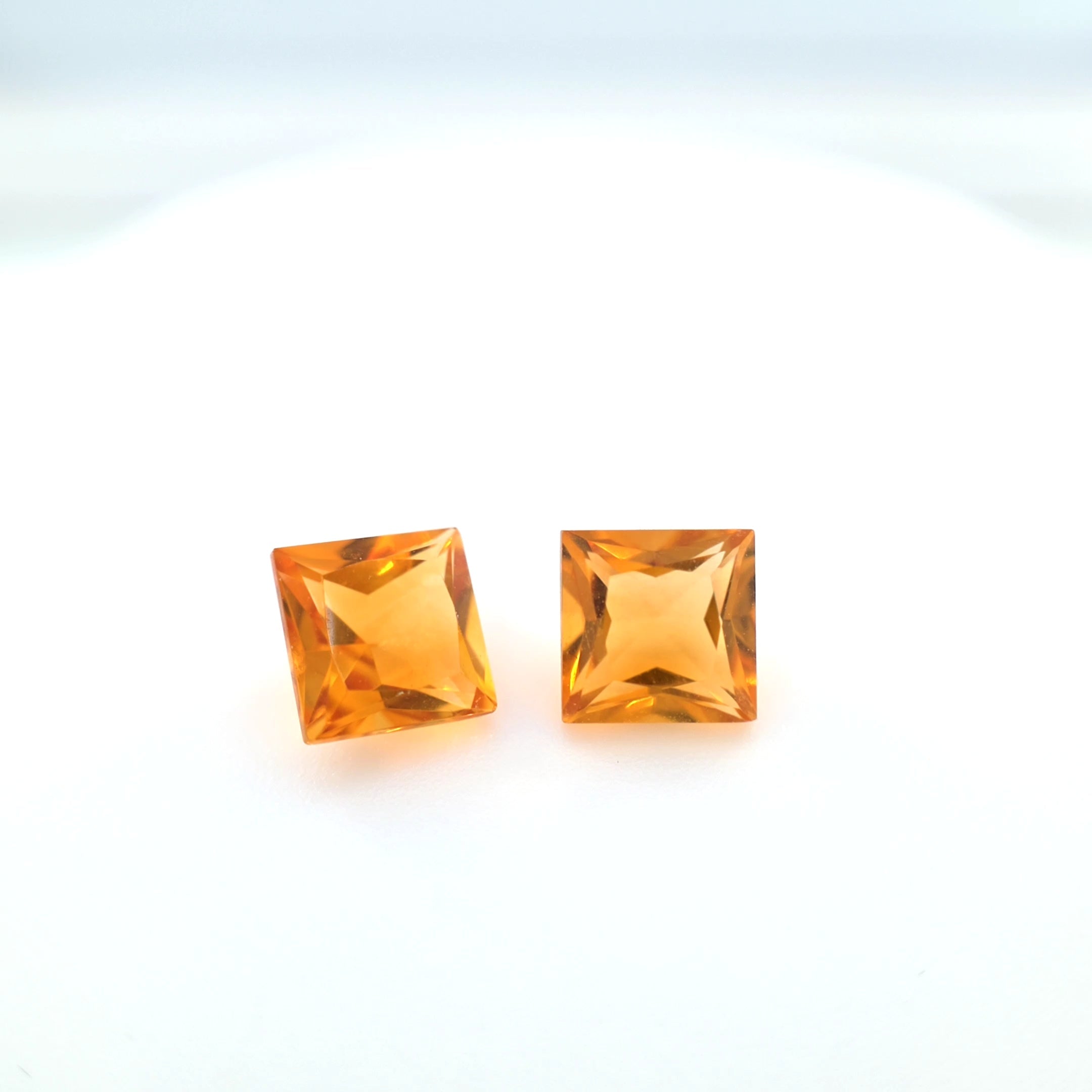 Citrine Square Cut 5.5mm