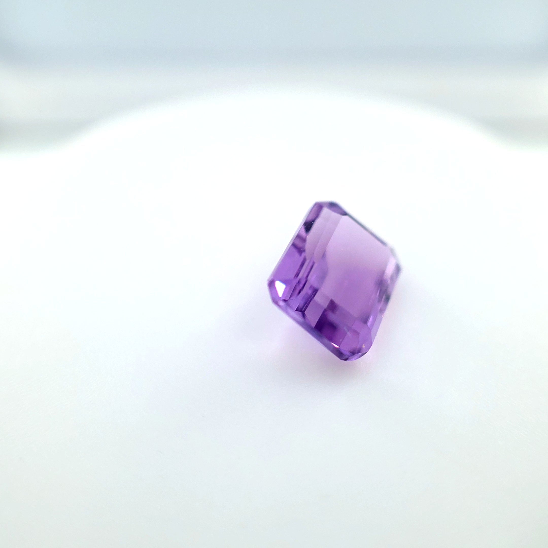 Amethyst Emerald Cut 9 x 7mm