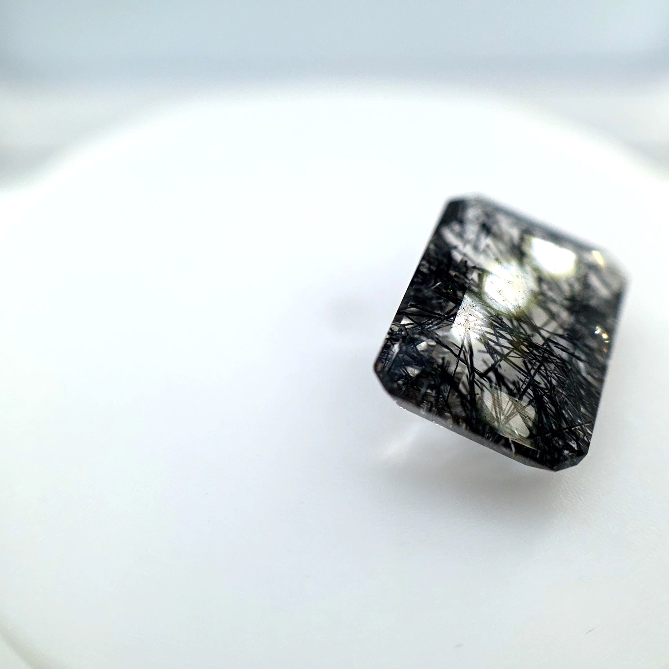 Tourmalated Quartz 9.92 x 13.79mm
