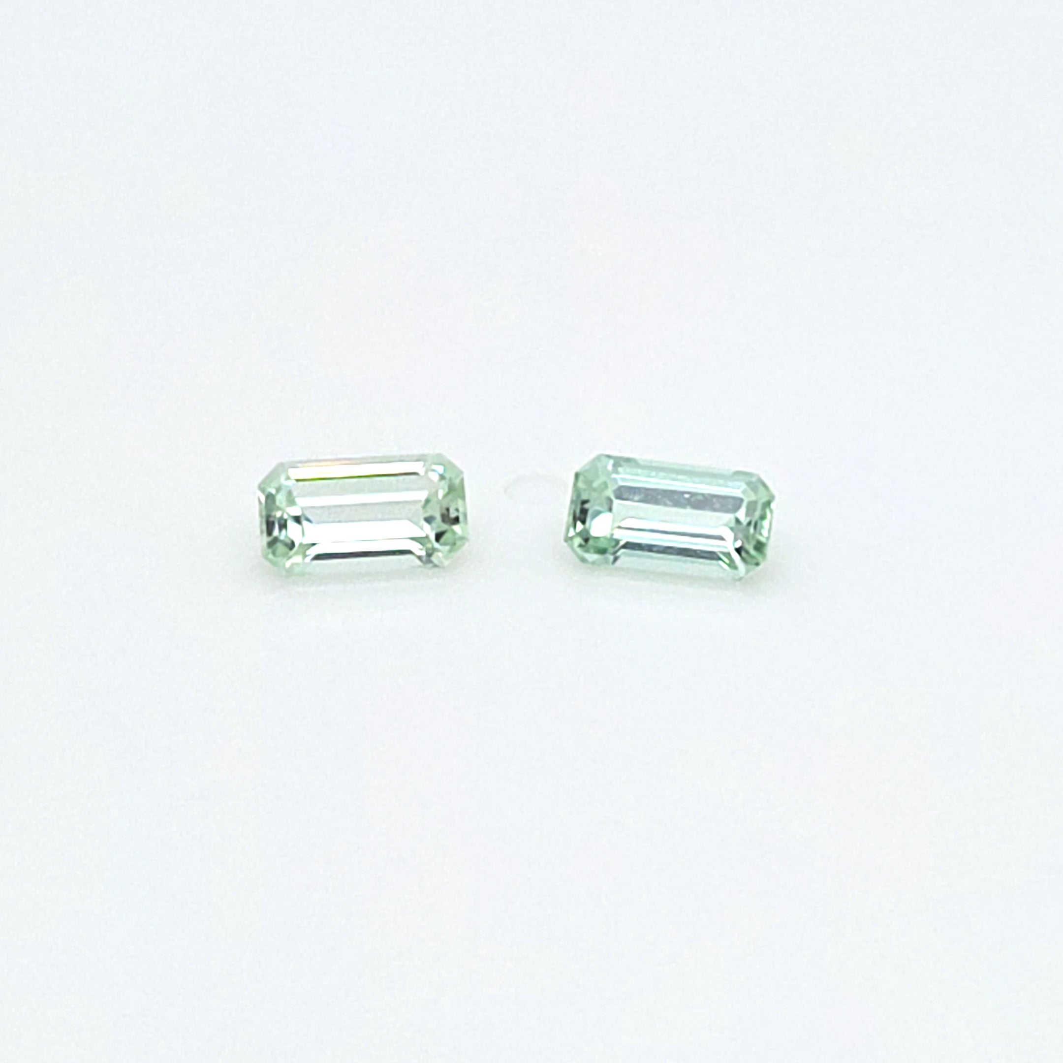 Mint Tourmaline Pair 0.93 ct