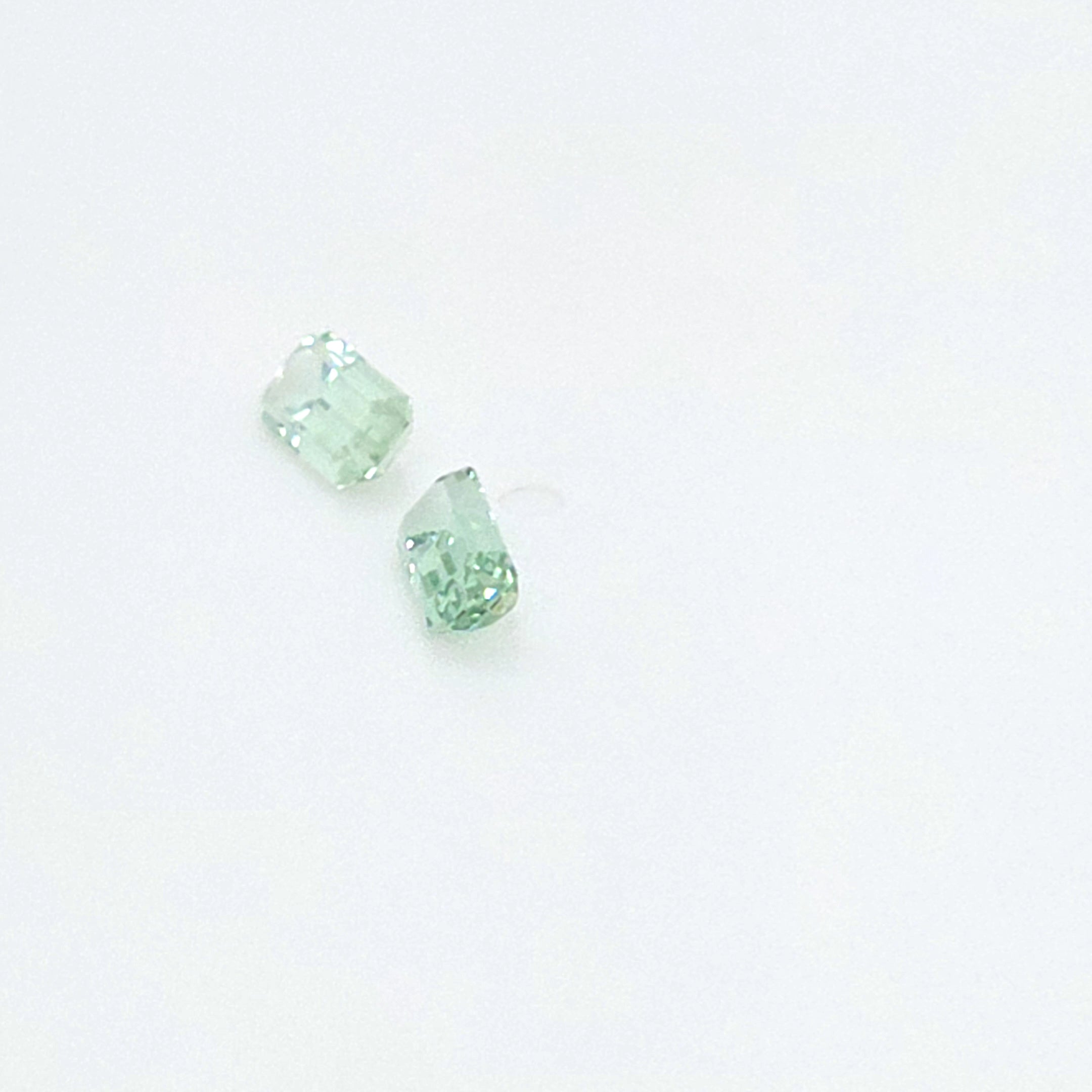 Mint Tourmaline Pair 0.93 ct
