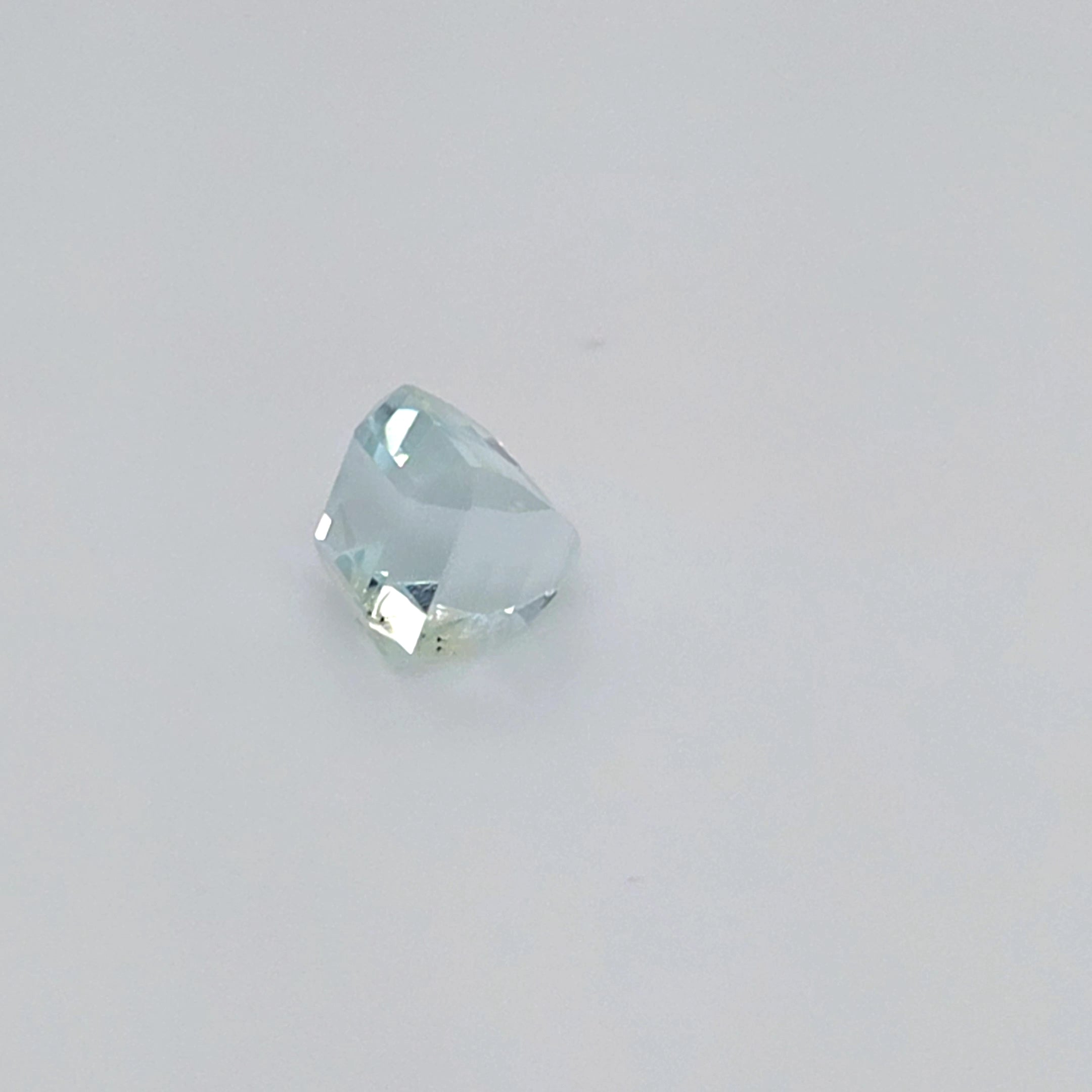 3.60ct Aquamarine Square Emerald Cut