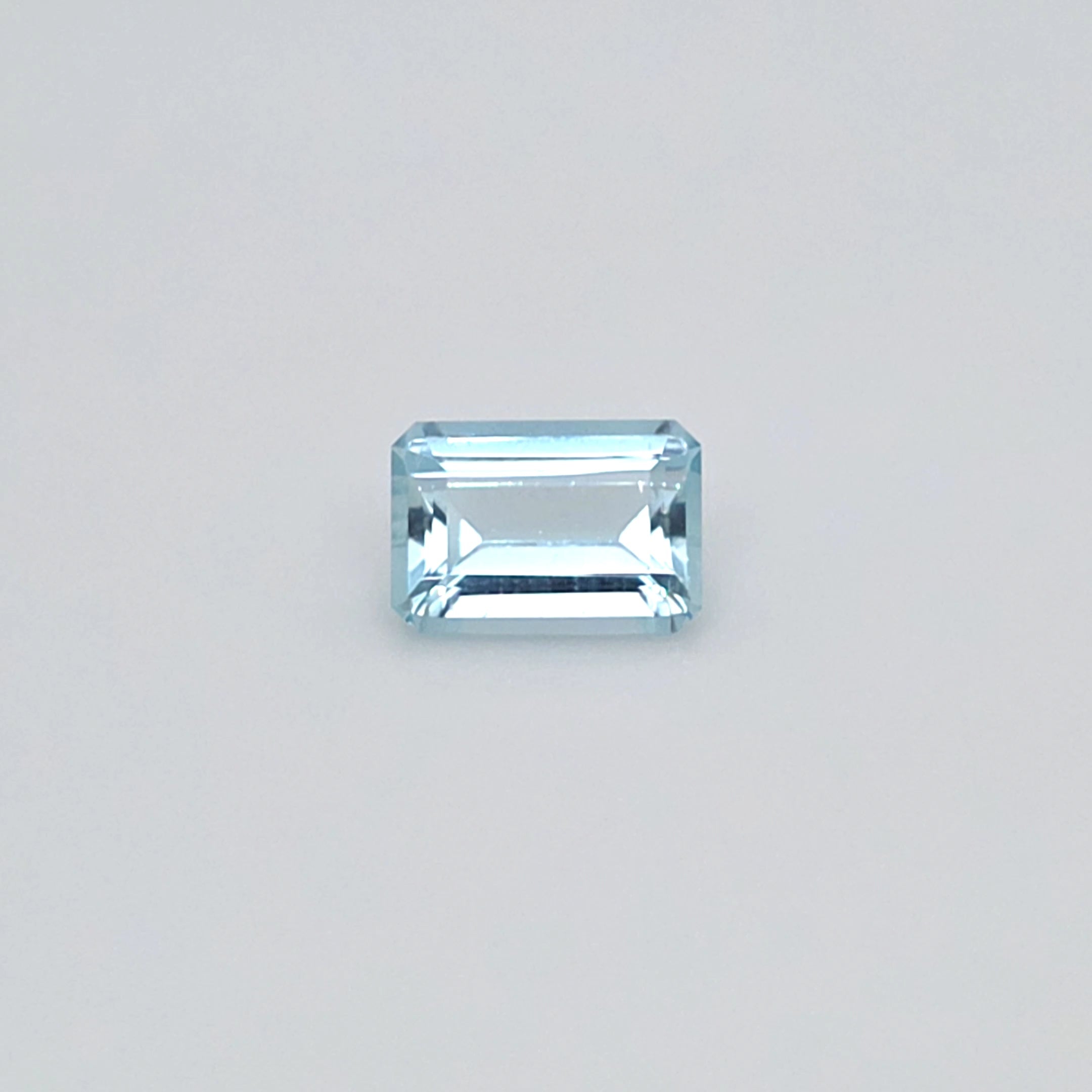 3.24ct Aquamarine Emerald Cut