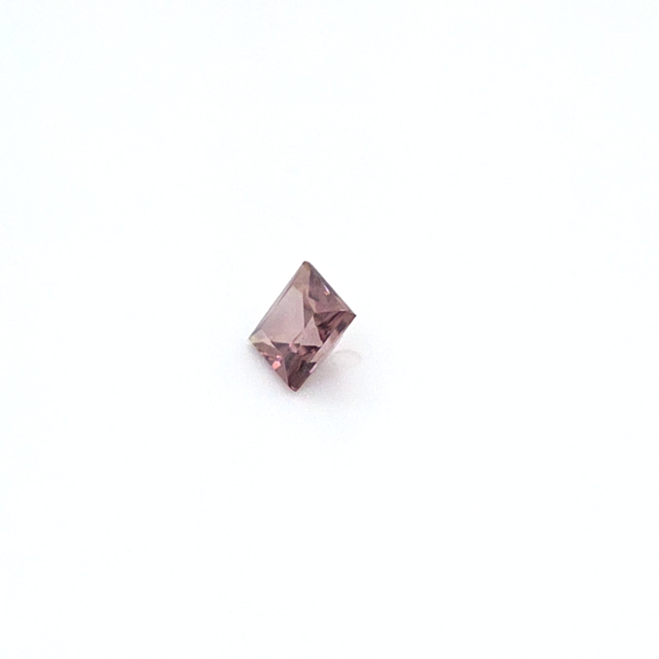 1.76 ct Australian Zircon Pink Square Cut