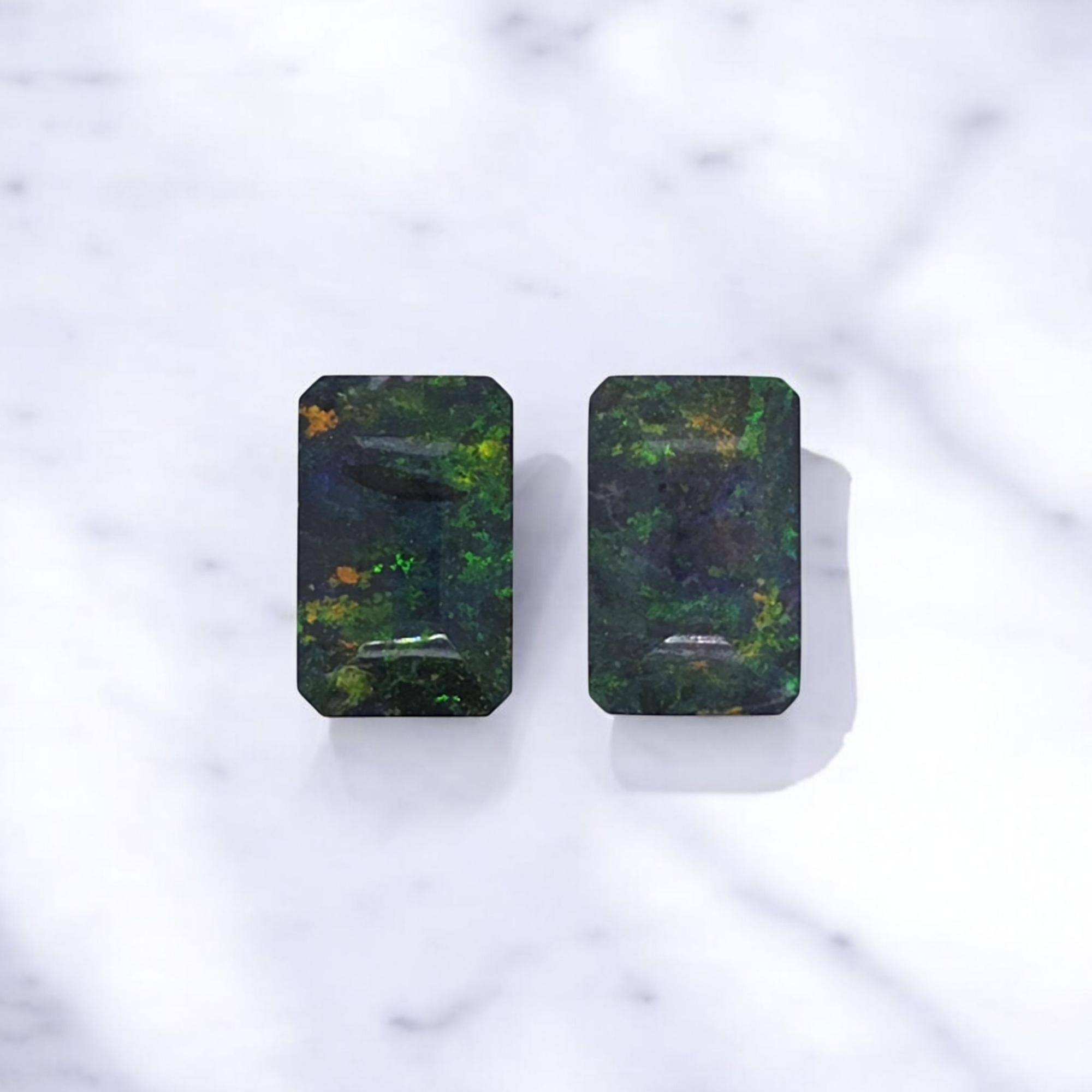 17.10ct Australian Opal Matrix Andamooka Pair