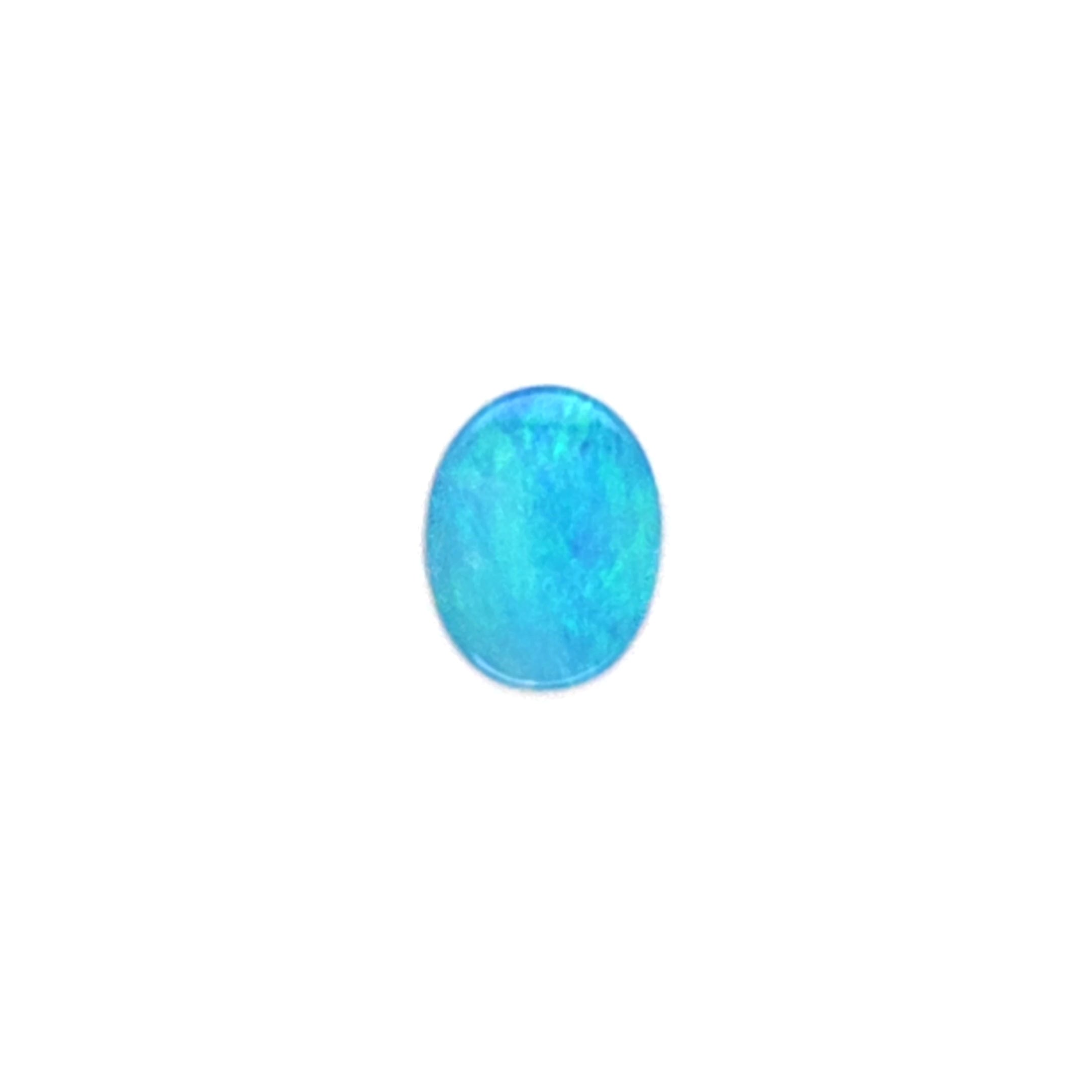 1.54ct Australian Opal Doublet Coober Pedy Oval Cut