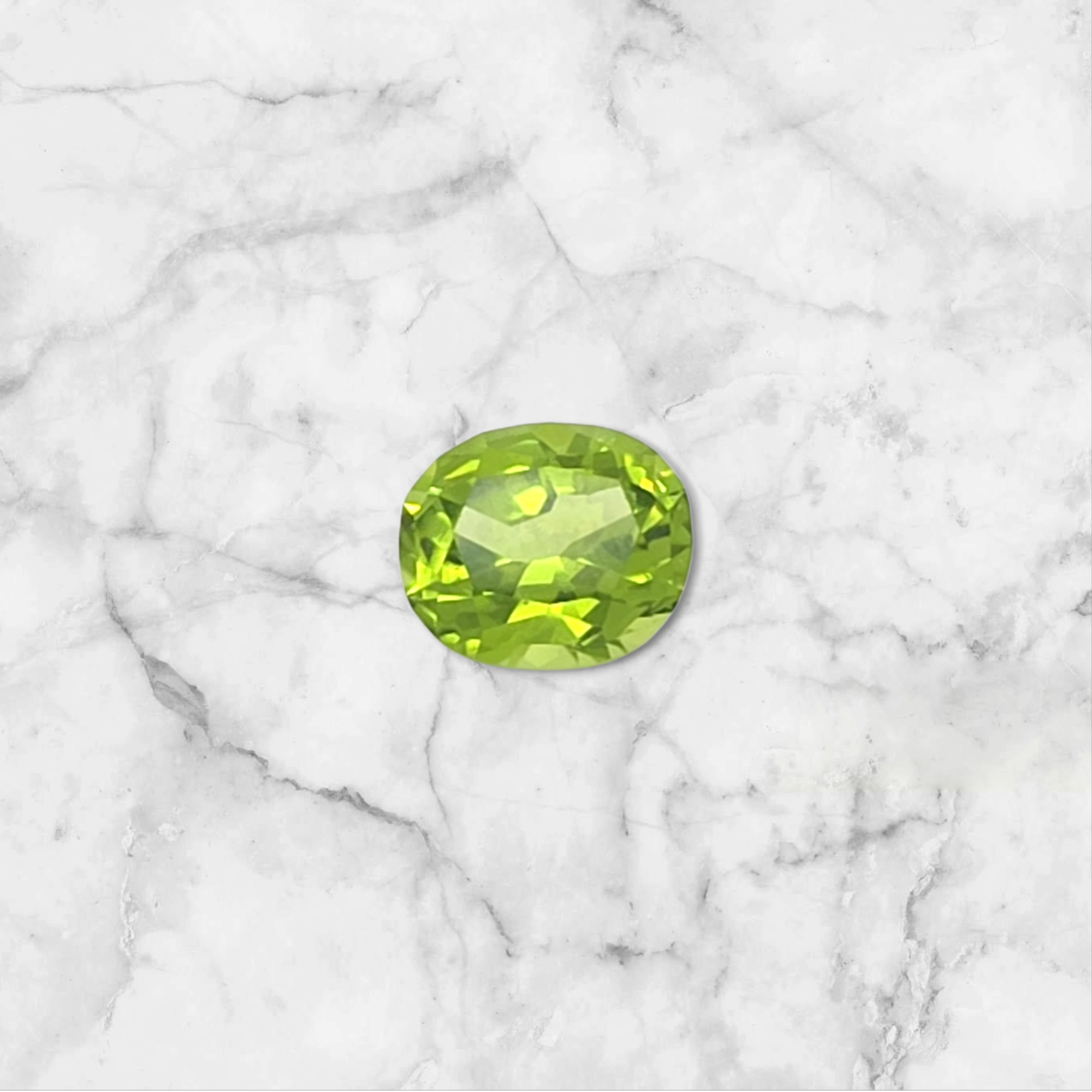 1.92ct Peridot Oval Cut