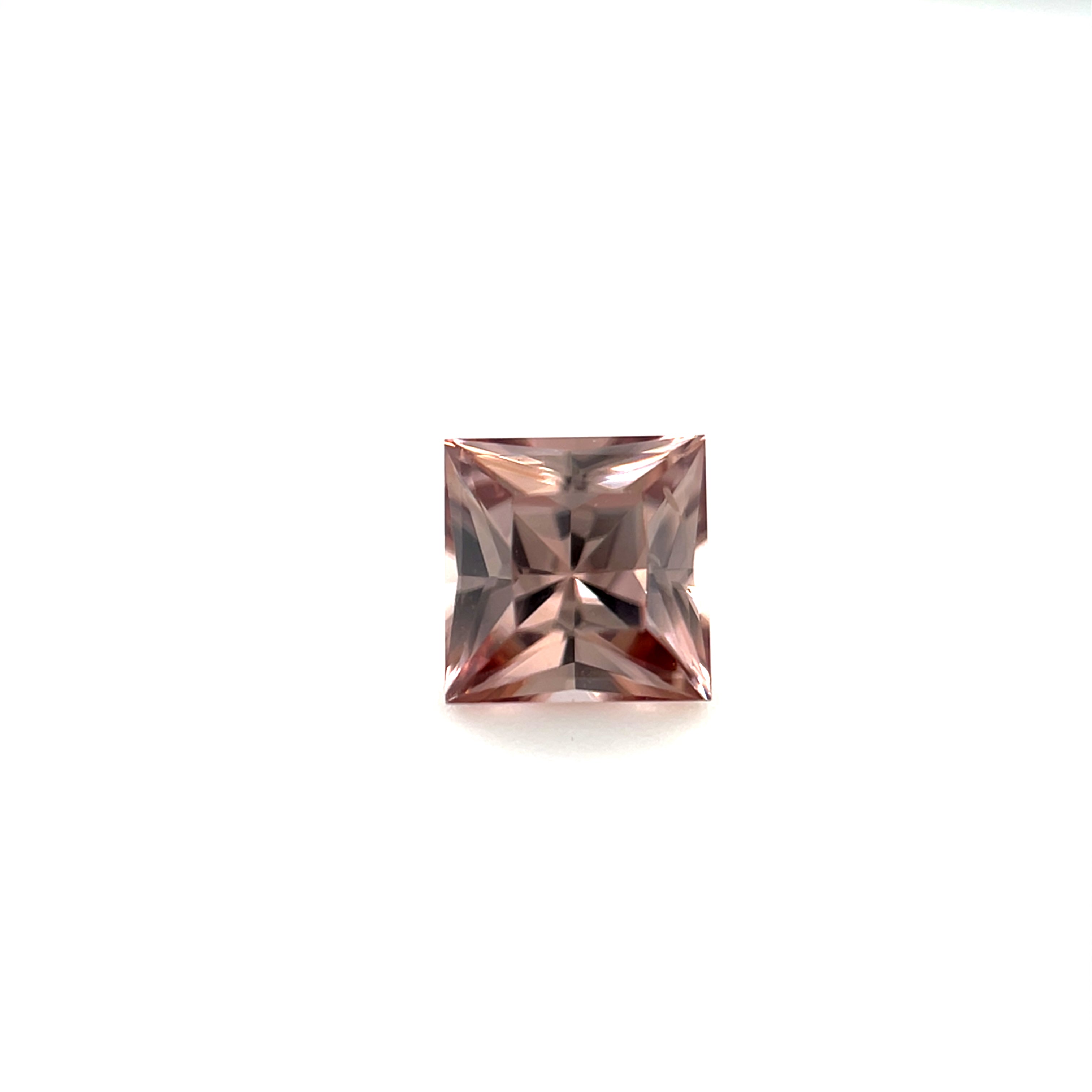 0.82 ct Australian Zircon Champagne Square Cut