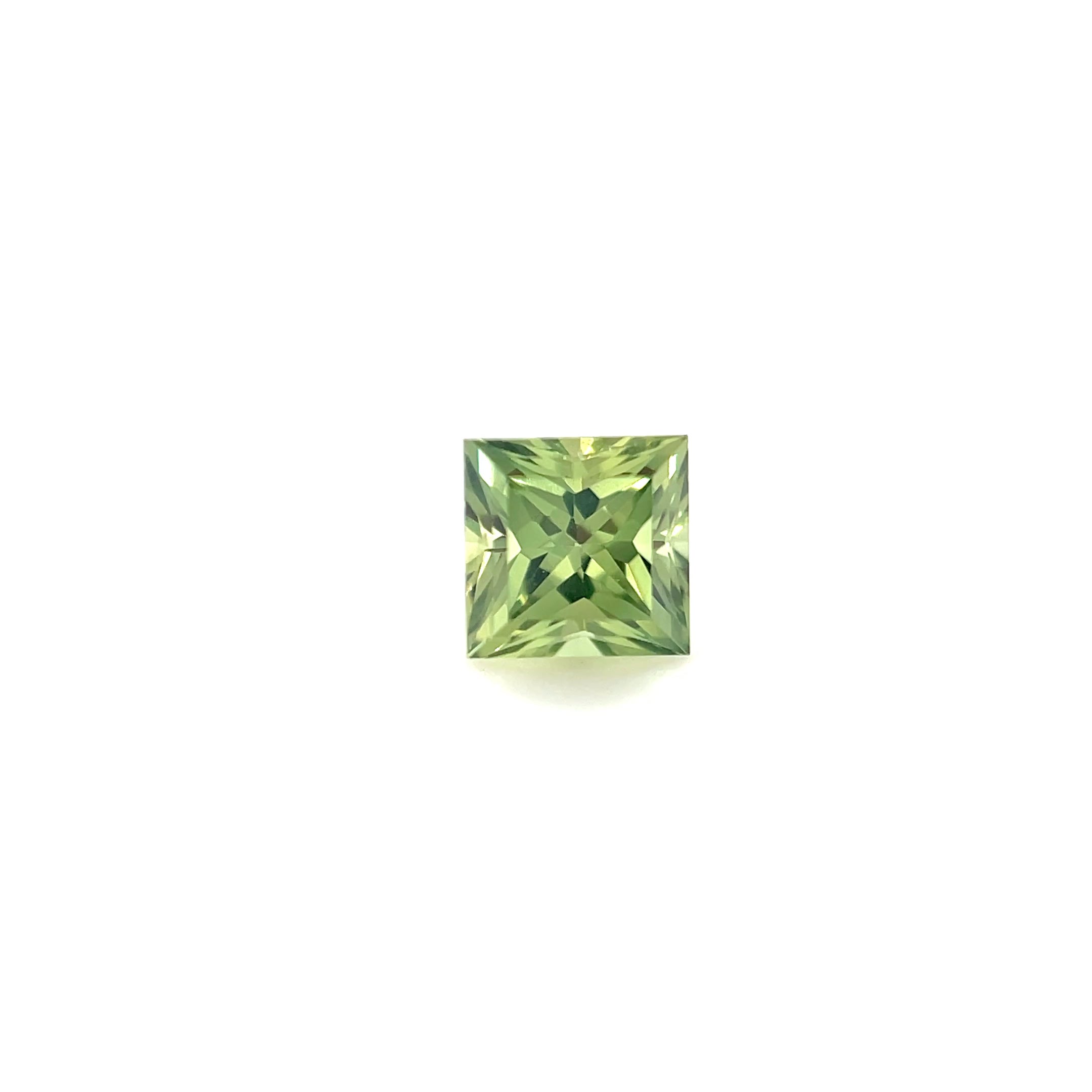 0.47ct Australian Green Sapphire Square Cut