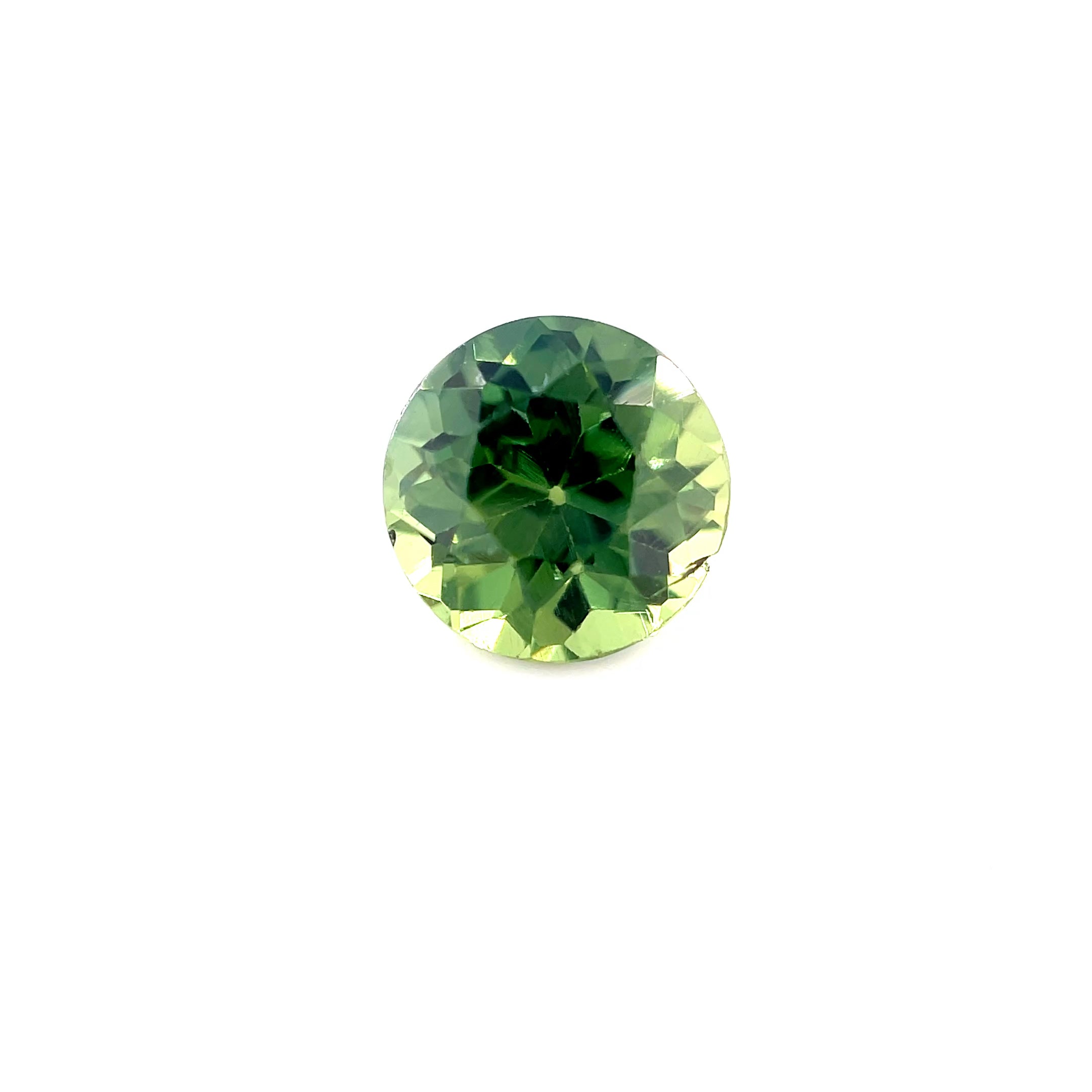 1.95ct Australian Green Sapphire Round Cut
