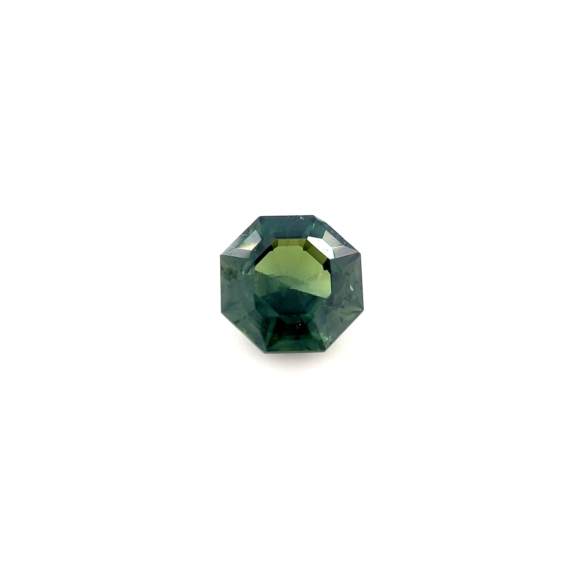 1.20 ct Australian Sapphire Green Octagonal Cut