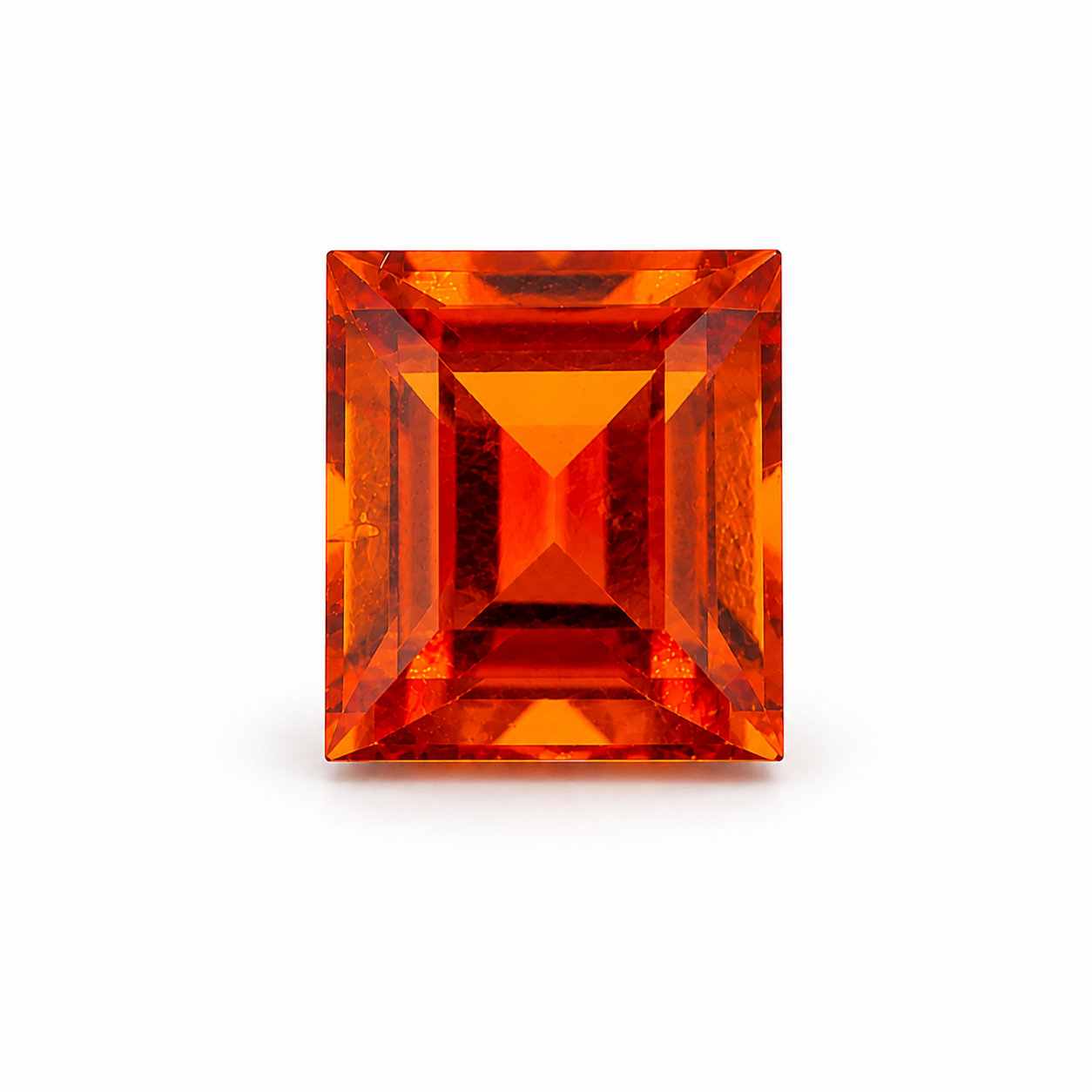 1.79ct Hessonite Garnet Rectangular Cut