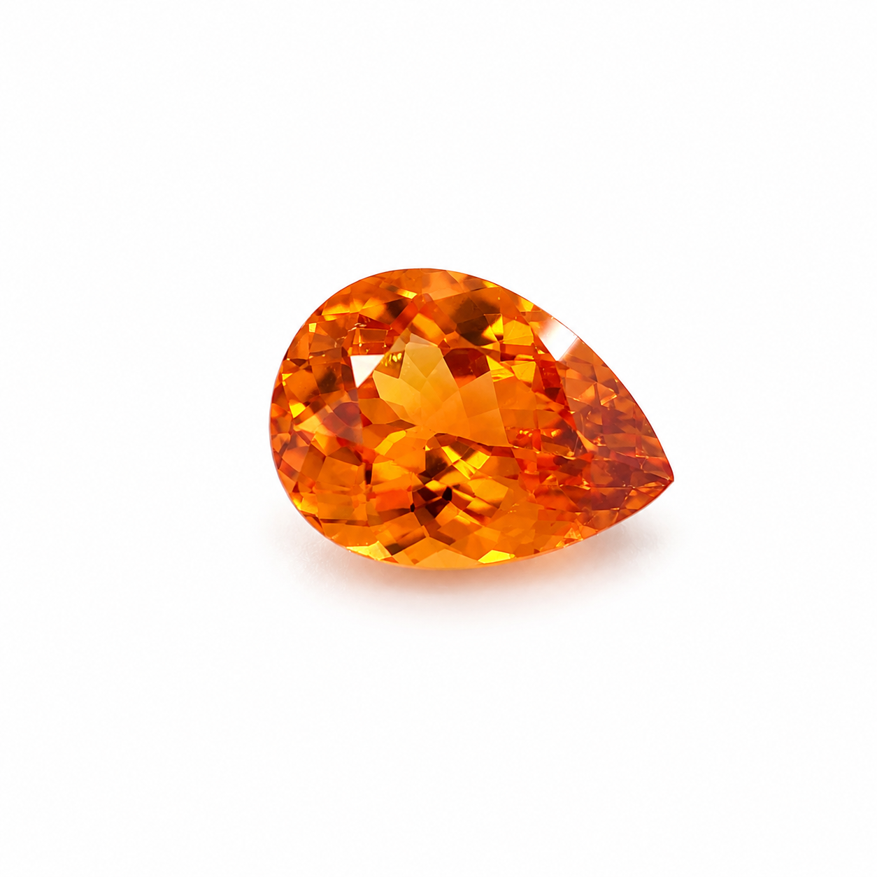 2.48ct Spessartite Garnet Pear Cut