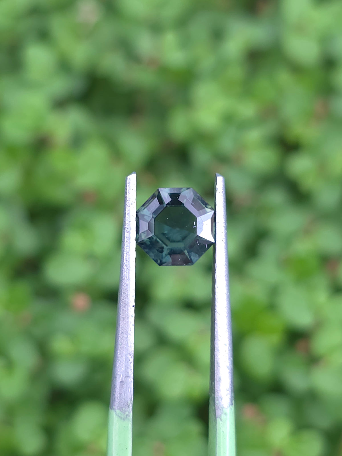 1.20 ct Australian Sapphire Green Octagonal Cut