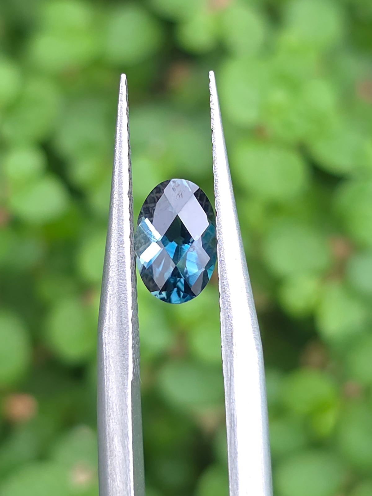 0.60ct Australian Sapphire Oval Cut Teal