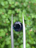 3.48ct Australian Sapphire Teal Green Round Cut