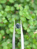 0.25ct Australian Sapphire Green Round Cut