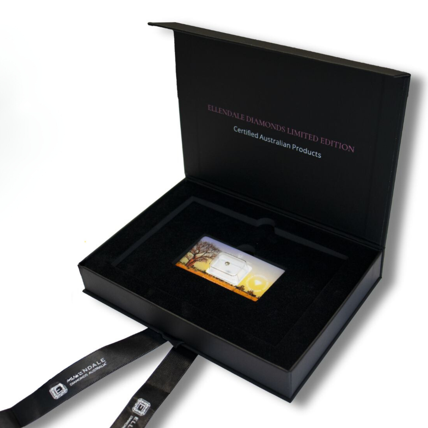 Kimberley Argyle Champagne Diamond & Western Australian Gold Nugget Pack – Limited Edition Australian Gem Heritage Collection