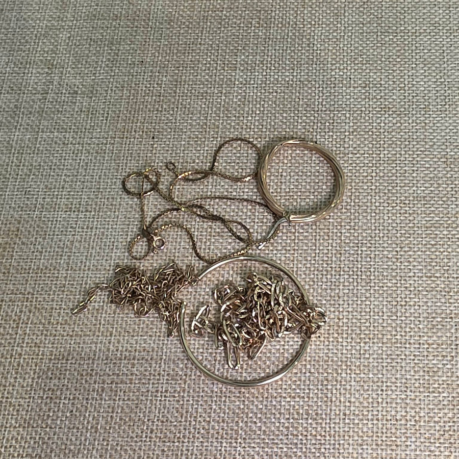 $1548 paid for these items — a mix of everyday gold pieces.