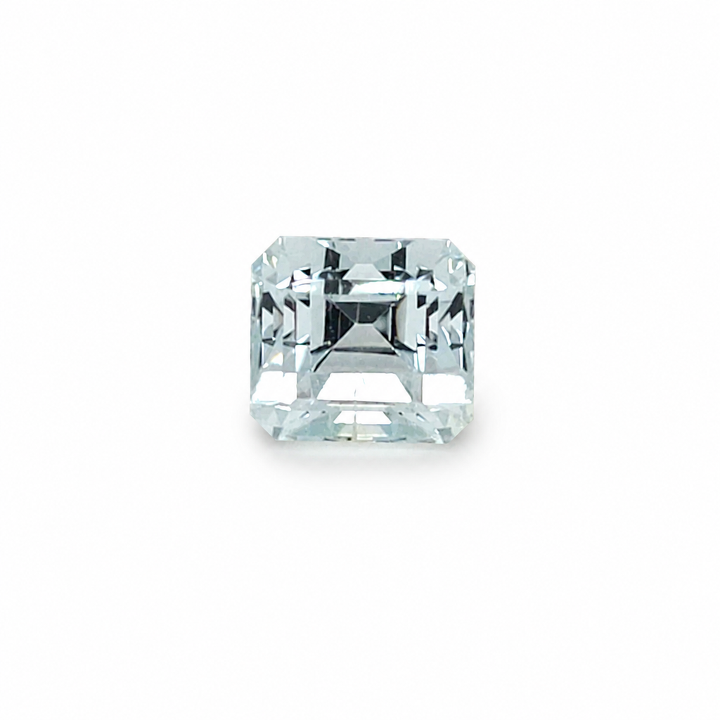 3.60ct Aquamarine Square Emerald Cut