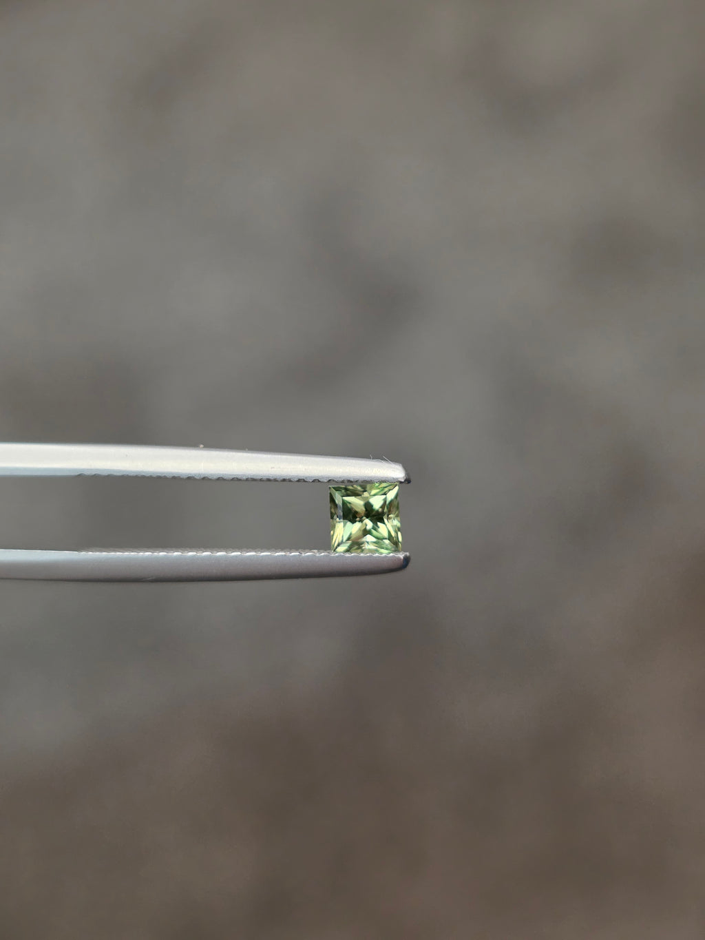 0.47ct Australian Green Sapphire Square Cut