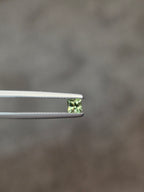 0.47ct Australian Green Sapphire Square Cut