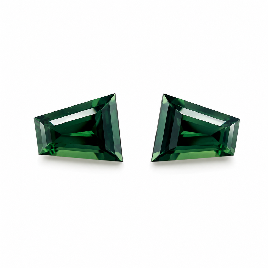Australian Sapphire Tapered Baguette Pair – 1.25ct Total