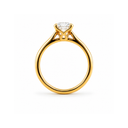 Belle Emerald Cut Solitaire Engagement Ring