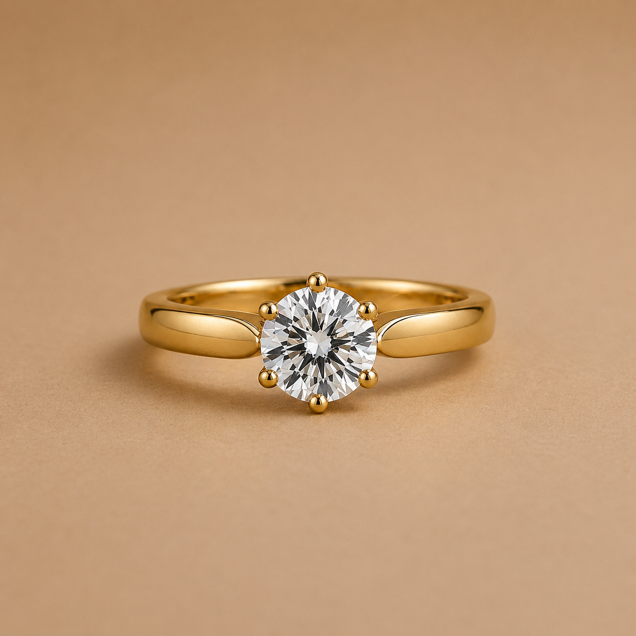 Ciel Solitaire Engagement Ring