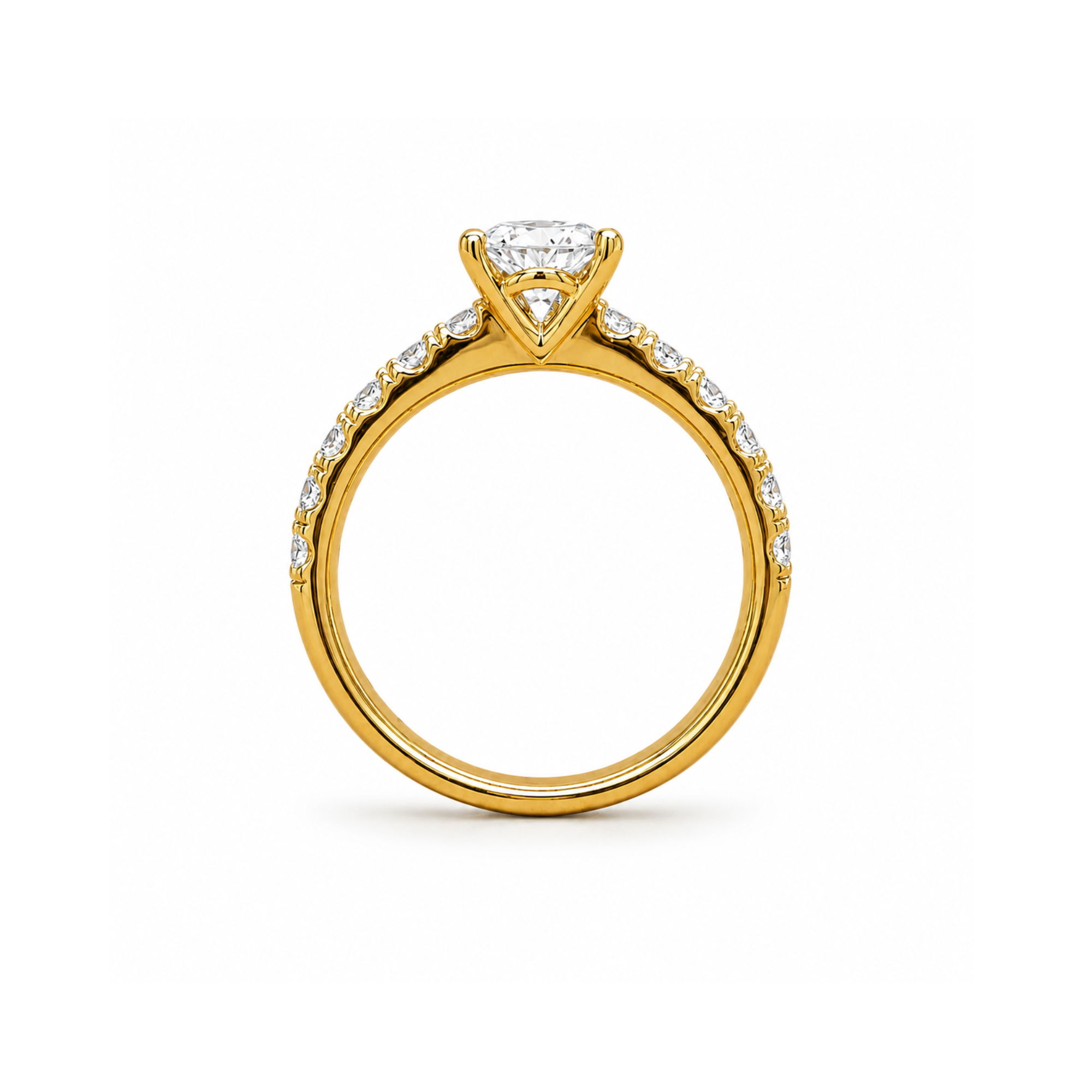 Claire Scallop Cut Engagement Ring