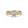 Claire Scallop Cut Engagement Ring