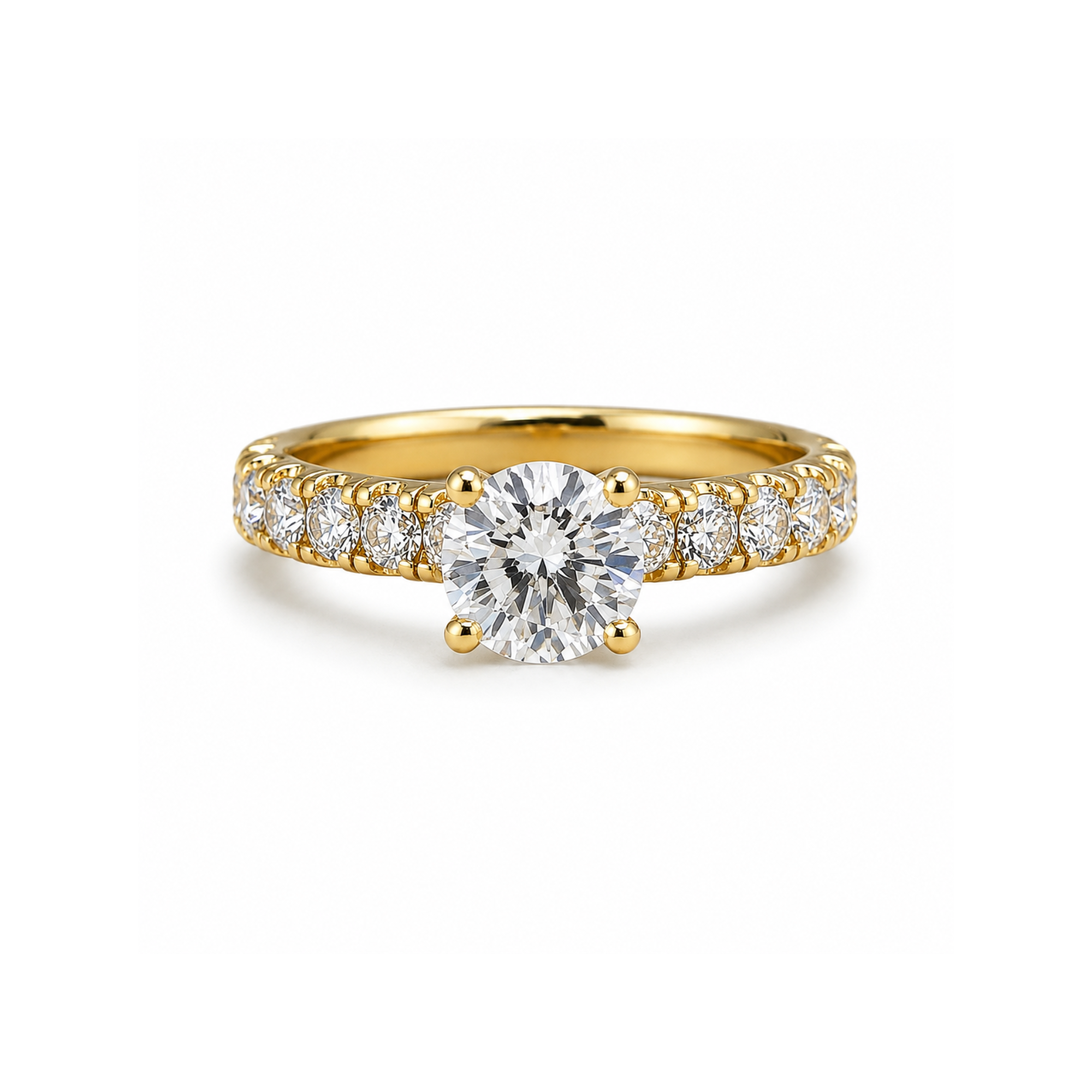 Claire Scallop Cut Engagement Ring