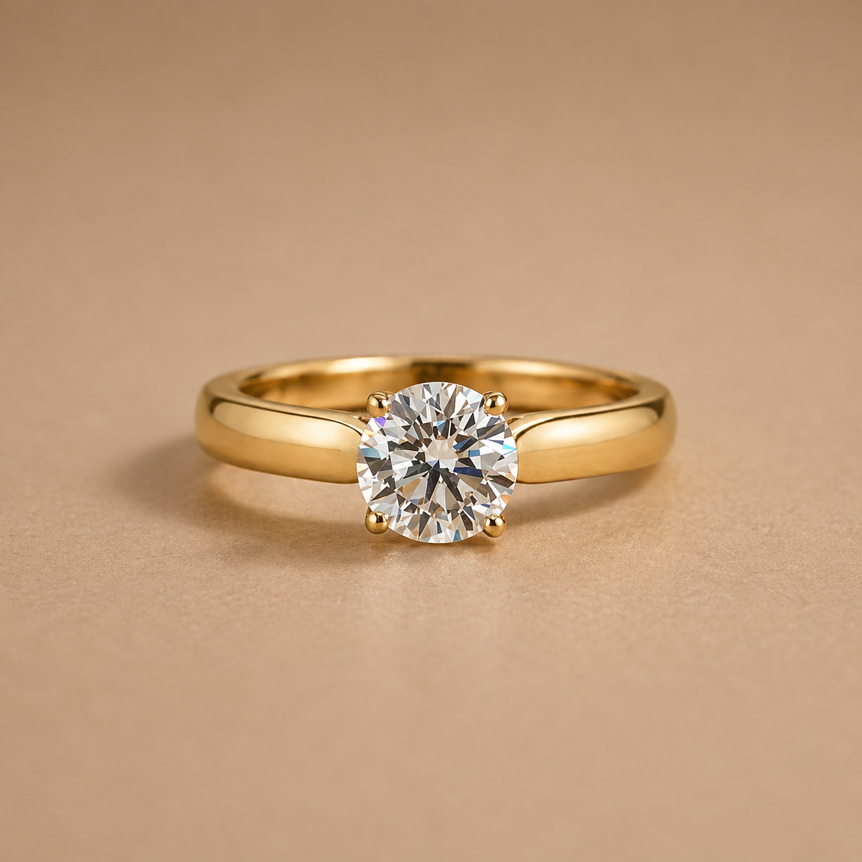 Clarisse Solitaire Engagement Ring