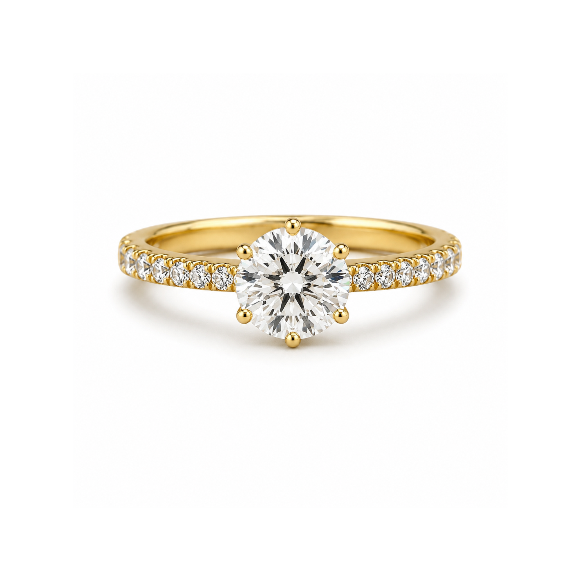 Daphne Reverse Taper Engagement Ring