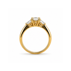 Fleur Trilogy Engagement Ring
