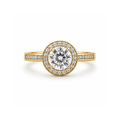 Genevieve Halo Engagement Ring