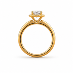 Genevieve Halo Engagement Ring