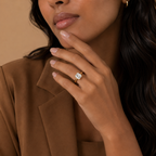 Belle Emerald Cut Solitaire Engagement Ring
