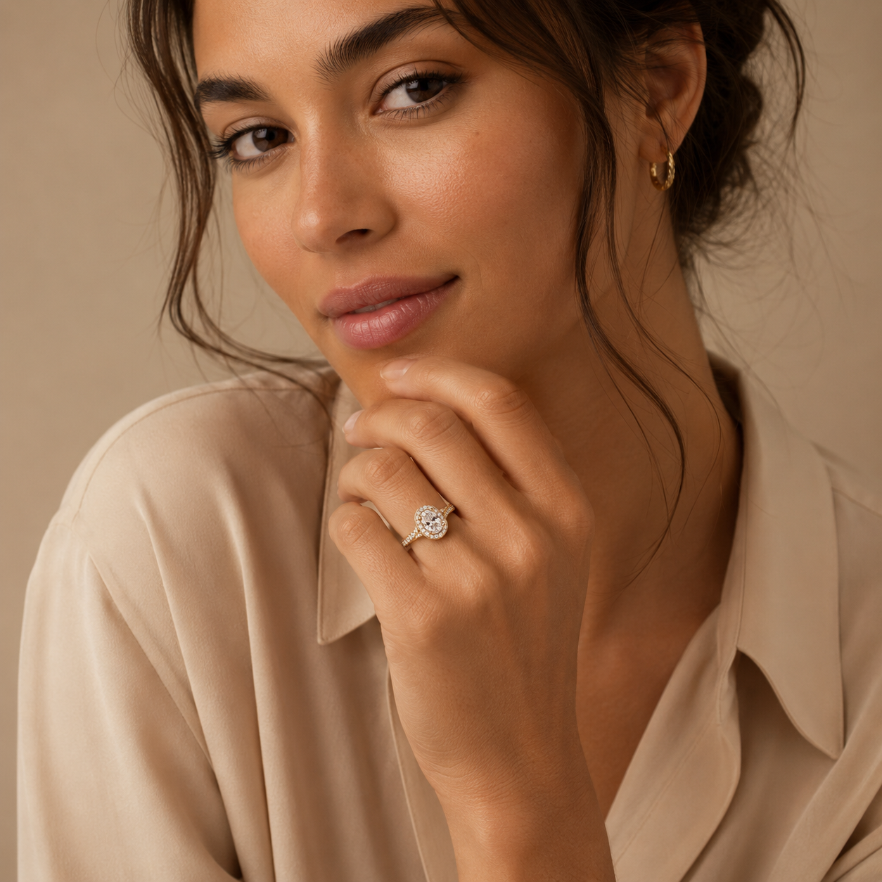 Seraphine Oval Engagement Ring