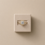 Camille Floral Engagement Ring