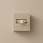 Odette Princess Cut Engagement Ring