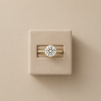 Daphne Reverse Taper Engagement Ring