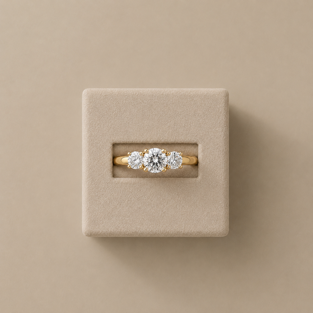 Elodie Trilogy Engagement Ring