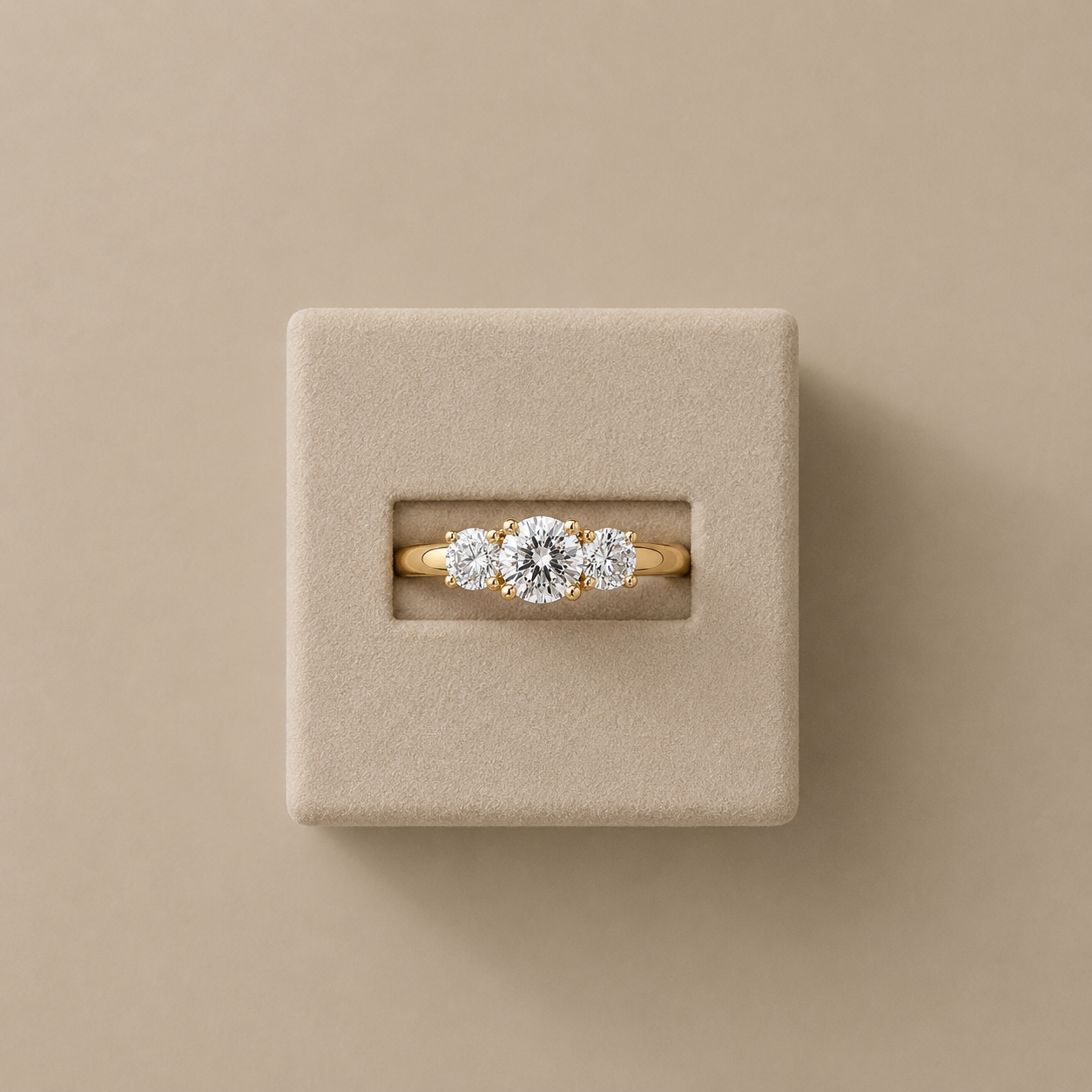 Elodie Trilogy Engagement Ring