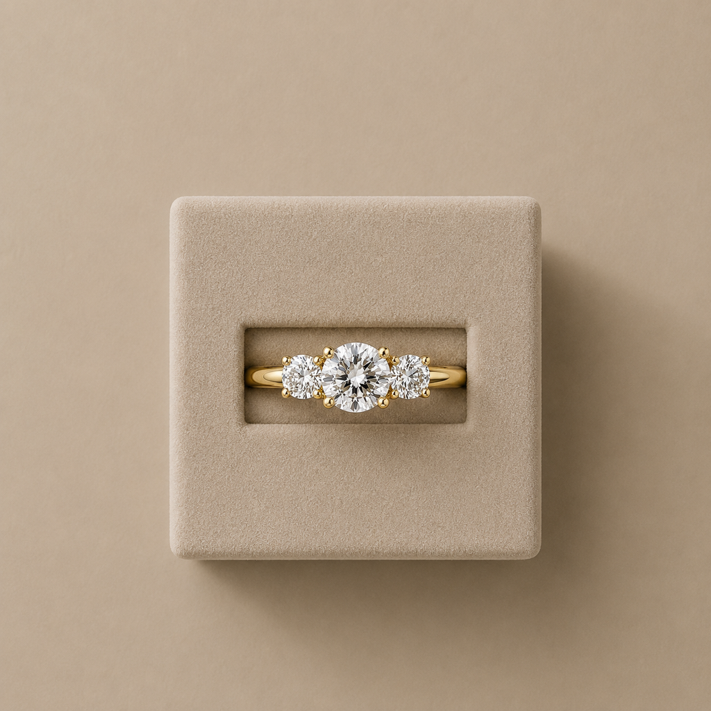 Margot Trilogy Engagement Ring